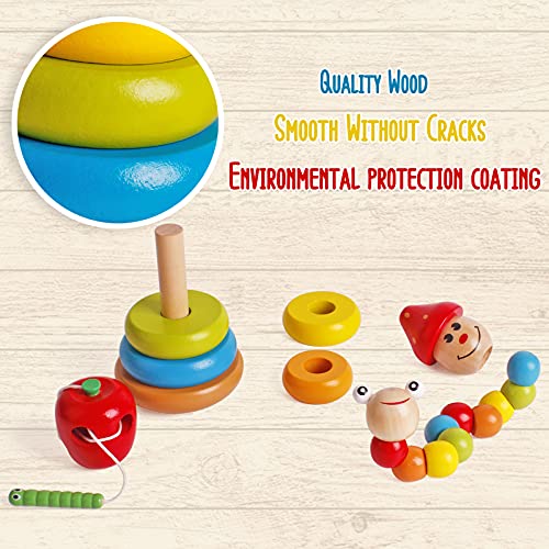 Shierdu SY-000225 Four-In-One Early Education Set Bead Maze Toy thumb #3