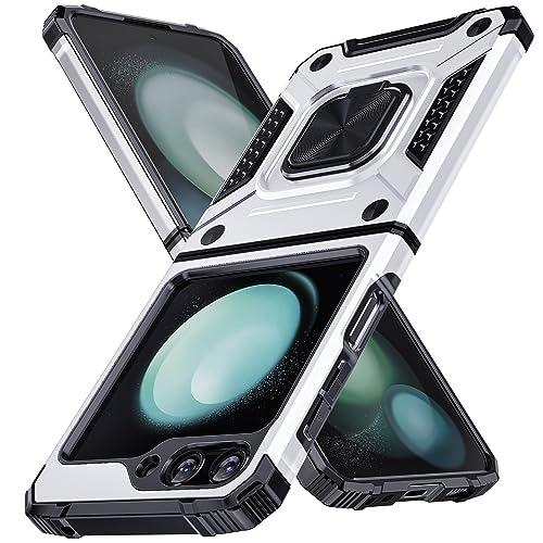 Samsung Galaxy Z Flip5 P[XO ϏՌ Ռz ČRMILKi擾 Yی TPU+PC O wh~ ԍڃz_[Ή X^h@\ ho ^ y h~ C菝h~ TX Galaxy Z Flip5