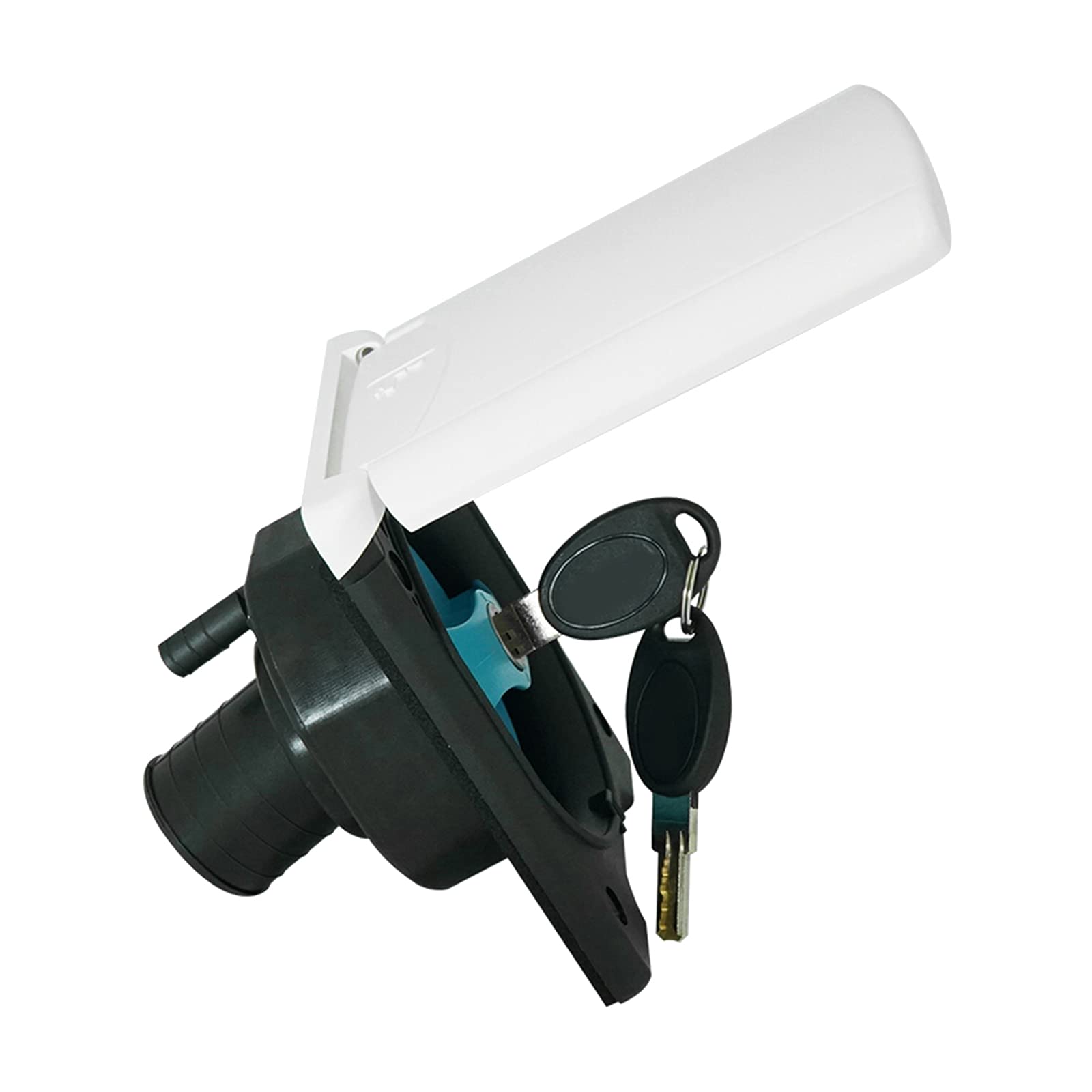 RV Camper Retrofit Lock Boat Gravity Water Inlet Tapón de llenado Lock Yacht Karavan Motorhome Trailer Anti Bocor Entrada de Agua Piezas de Repuesto para Motocicletas