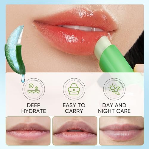 Skincare Gift Set For Teenage Girls, 5Pcs Aloe Vera Skin Care Kits for Teenage Girls Gift Set, Including Eye Cream, Face Serum, Face Cream Hand Cream and Lip Balm for Hydrating Travel Kit - Image 7