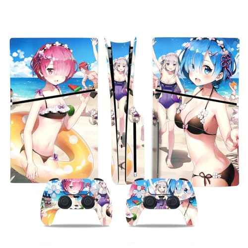 �X�L���V�[���Ή� PS5 Slim�p�X�L�� �f�B�X�N�Ł��f�W�^���� �R���\�[�����R���g���[���[�p �r�j�[���J�o�[�X�L�����b�v �L�Y�h�~�A�݊������� �K���@�� Slim�p 97467 �f�J�[���J�o�[���b�v(Disc Version)