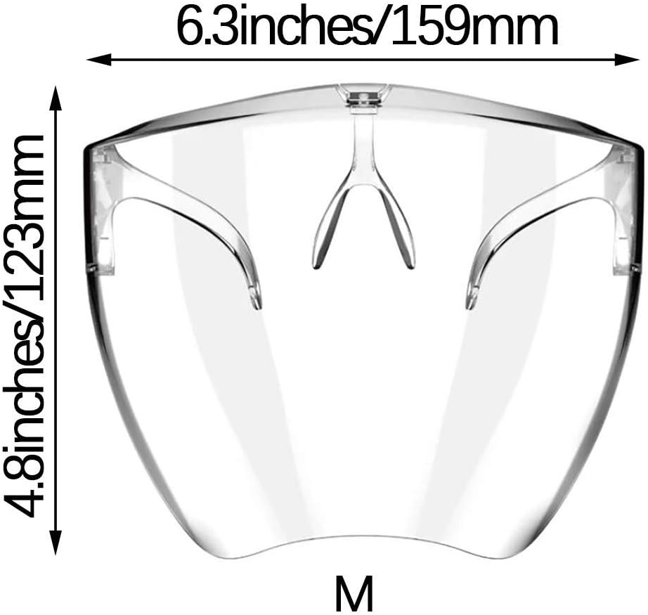 Flash Deals - 50% OFF 【New Upgraded】Ecnobia 10 Pack Anti-Fog Mouth Shields, Goggles Shields Reusable Transparent Safety Shields Mouth Shields from Droplets and Saliva Full Face Transparent Breathable Visor (Female Size) Black Friday Sale 2022 【New Upgraded】Ecnobia 10 Pack Anti-Fog Mouth Shields, Goggles Shields Reusable Transparent Safety Shields Mouth Shields from Droplets and Saliva Full Face Transparent Breathable Visor (Female Size)