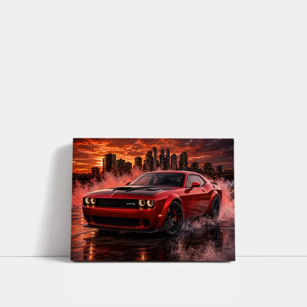 Amazon.com: Wall Art Car Vehicle Bedroom Posters Large Dodge