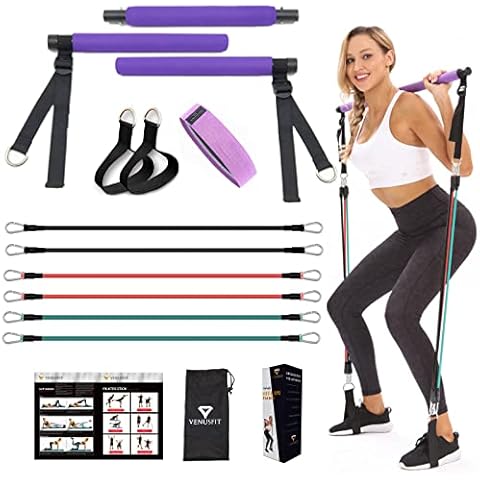 VENUSFIT® Geschenke für Männer | Langhantel Sportgeräte Pilates Sport geräte Frauen Cover