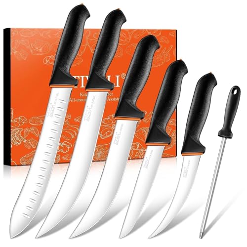 TIVOLI 6 PCS Professional Butcher Set