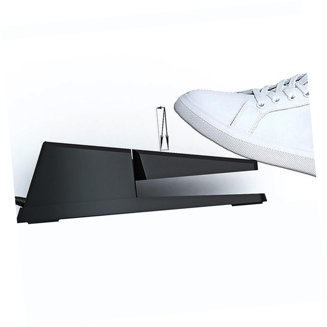 Pedale Sustain per Pianoforte Digitale Nero, Sostituzione | Gomma Abs, Effetto Low Noise e Antiusura, Design Portatile per Tastiera e Accessori Compatibili