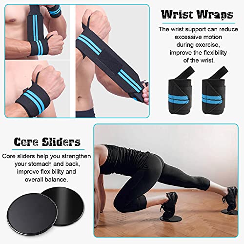 13-in-1-Ab-Roller-Wheel-Kit-Home-Gym-Abs-Workout-Exercise-Equipment-for-MenWomen