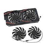 Cavabien 88MM Fan T129215SU TPLD9210S12HH 4Pin Cooling Fan for Gigabyte GTX 1050 1060 1070 960 RX 470 480 570 580 Graphics Card Cooler （FanAA)