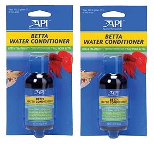 (2 Pack) API Betta Water Conditioner 1.7 Ounce each