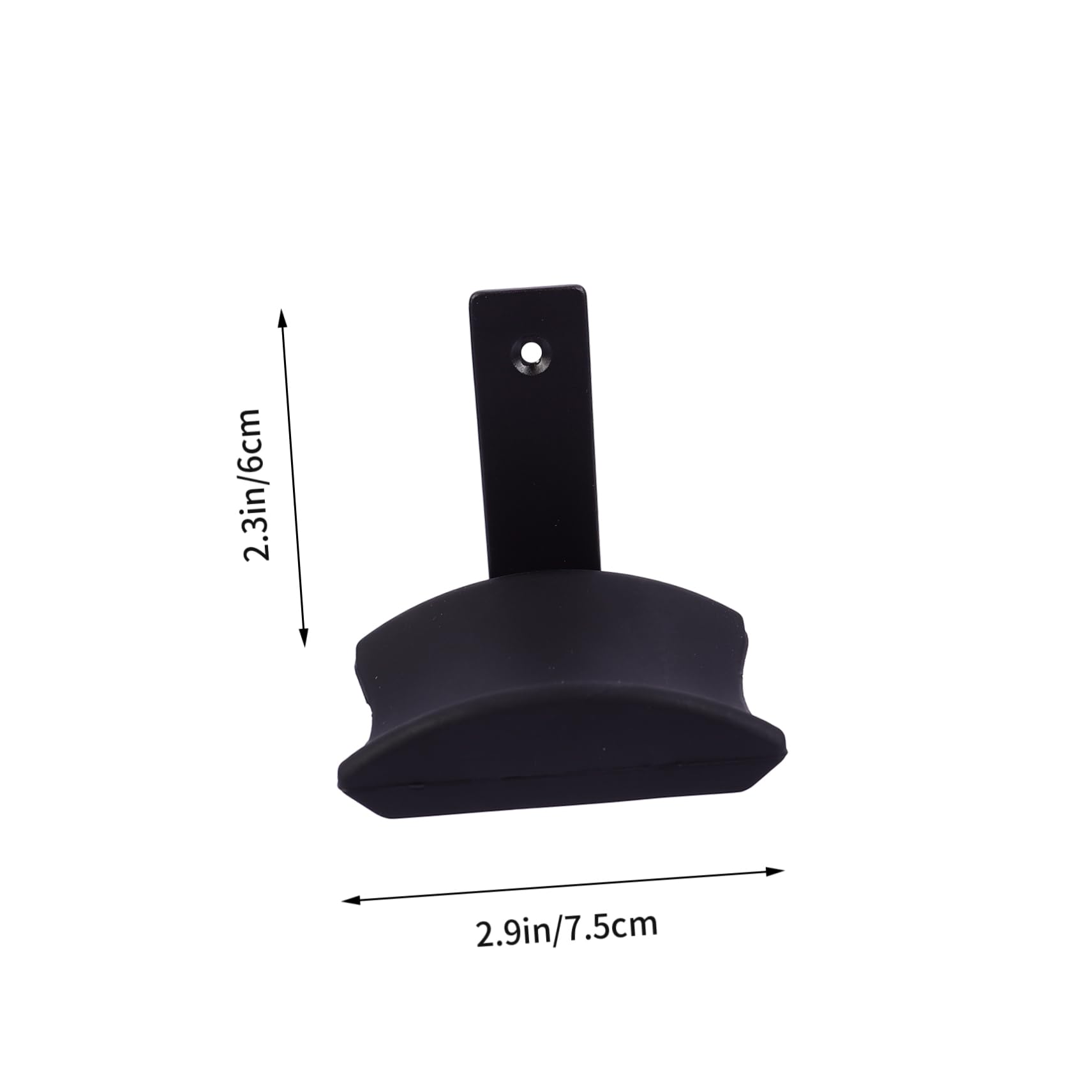 PRETYZOOM 3 Pz supporto per cuffie portacuffie da scrivania stand scrivania supporti per computer supporto per computer per cuffia porta gancio da per Black