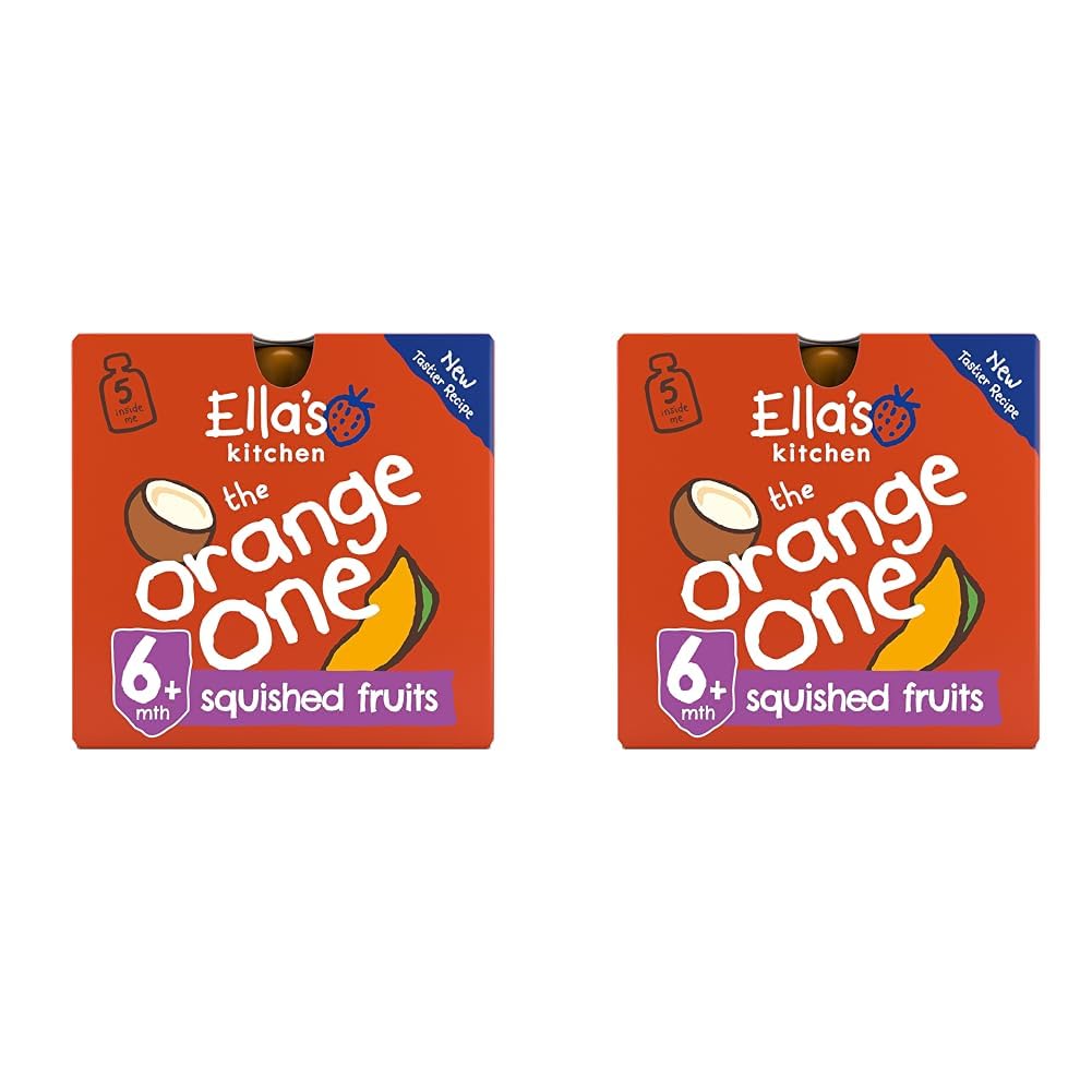 Ella's Kitchen The Orange One Food, 5 x 90g (Pack of 2)