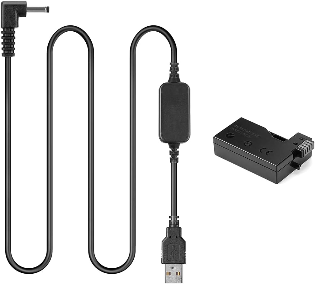 Raeisusp CA-PS700 ACK-E8 USB Cable DR-E8 Coupler LP-E8 Dummy Battery for Canon EOS T2i T3i T4i T5i 650D 700D X4 X5 X6