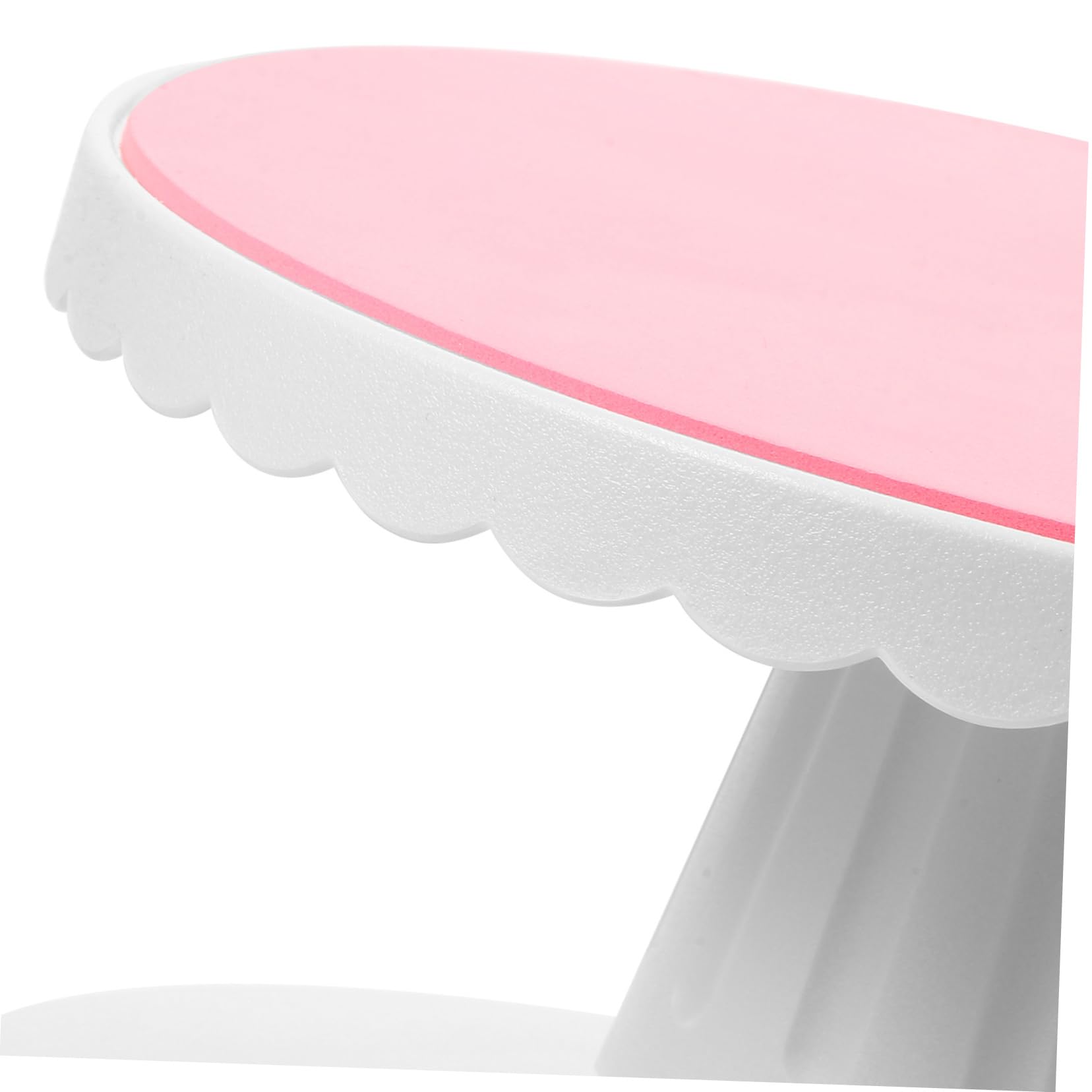 Plateau Tournant à Gâteau 10 Pouces en Plastique Rose