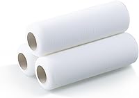 VOOMEY 9 Inch Foam Paint Roller Covers, Pack of 3 - High Absorption, No Bubbles for Walls, Cabinets, Ceilings & Smooth Surfaces