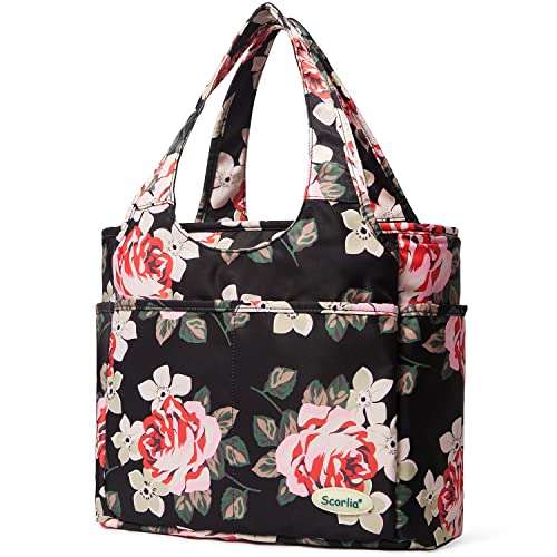 Scorlia 20069 Insulated Lunch Shoulder Bag, Extra Large Lunch Tote Handbag cover