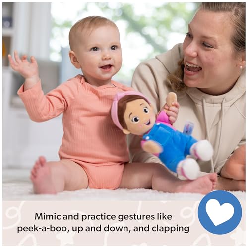 Image of Ms. Rachel Official Cuddle & Comfort Doll, 11 inch Premium Plush Baby Toy, Toddler Toys for Girls & Boys for Ages 6 Months to 3+