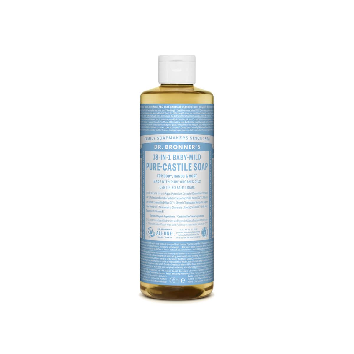 Dr Bronner's Baby Mild All-One Magic Soap. 475ml