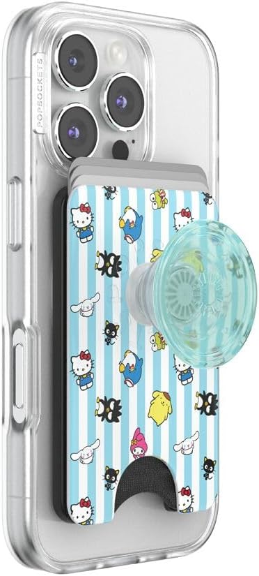 PopSockets Phone Wallet for MagSafe with Grip- Kitty & Friends image 2