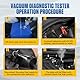 OURANTOOLS Rauch Leck Detektoren Rauch Tester Automotive Kraftstoff Leck Detektoren EVAP Rauch Maschine Leck Tester Rohr Leck Tester für 12V Fahrzeuge