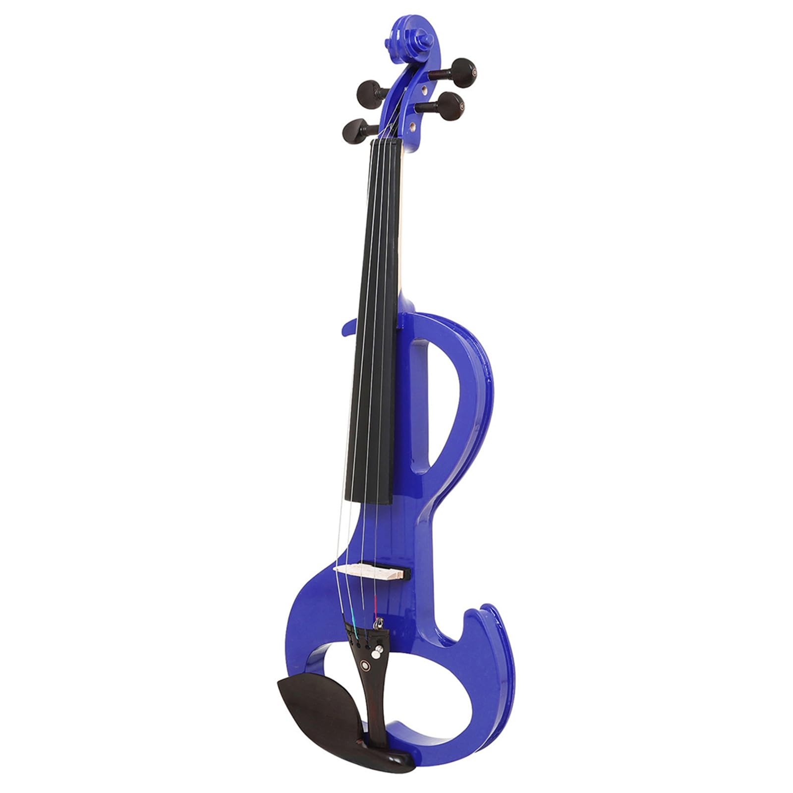 Violino elettronico 4/4 dimensioni per intermedi con custodia per il trasporto, strumento a corda Set violino Outfit per