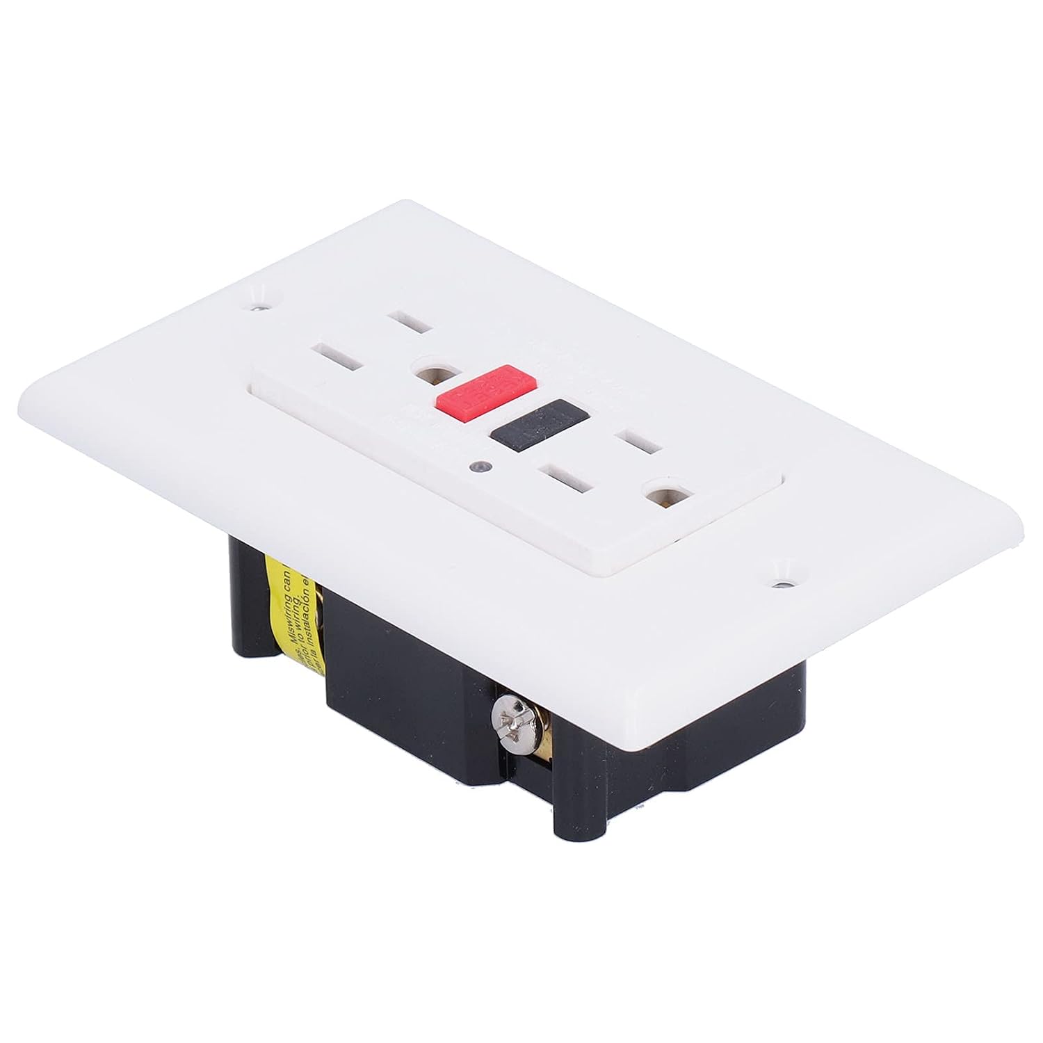 Wall Outlet GFCI Smart Ground Fault Leakage Socket Switch AC120V LD-3003: Socket with Leakage