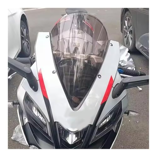 Pare-brise moto double bulle déviation du vent optimisée pour RSV4 et RS4 1000 millesimes 2010-2015