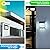 Lighted Address Signs for Houses, Solar House Numbers for Outside, DIY Address Plaque Outdoor IP65 Waterproof, Dusk to Down Sensor Illuminated LED Address Numbers for Yard Home Patio Mailbox