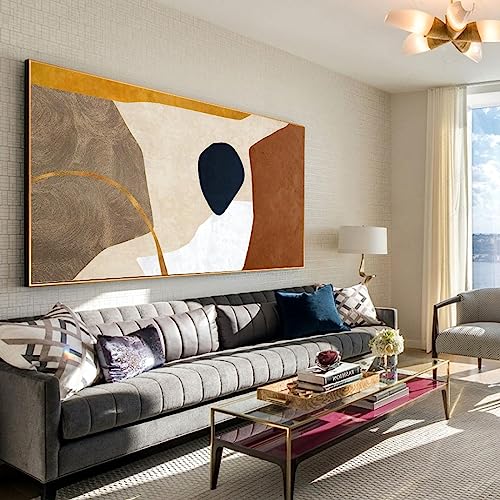 Peintures mur art abstrait KEBIA pour sublimer un mur vide