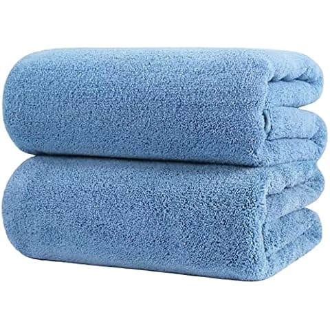POLYTE Premium Quick Dry Microfibre Bath Sheet, Pack of 2 Cover
