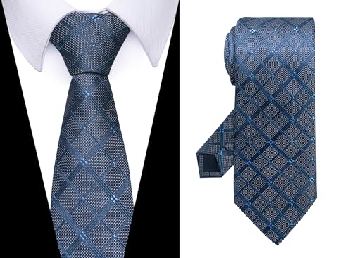 Image of Passabin Tie For Men Necktie Woven Jacquard Neck Ties Set 6 PCS