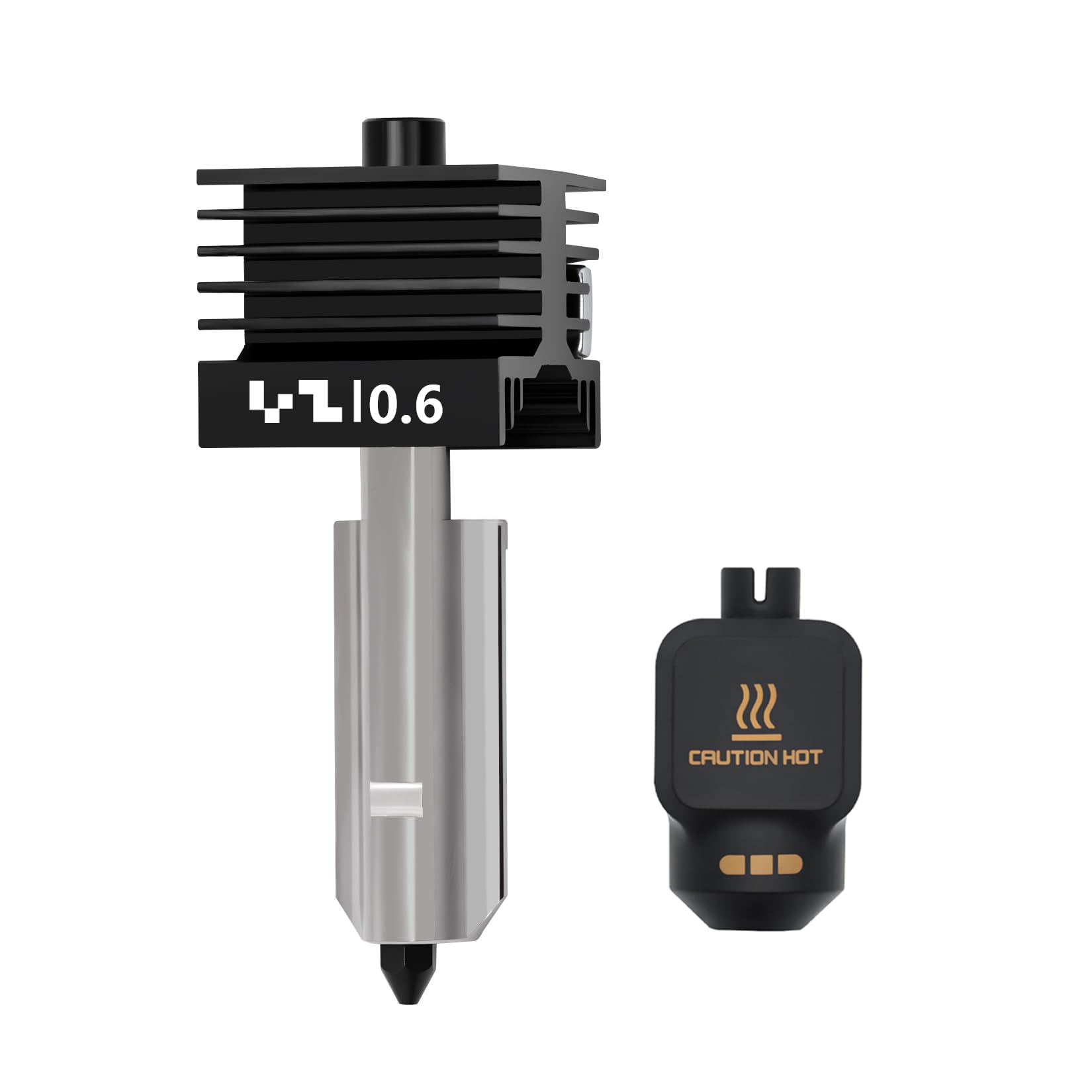 0.6MM Hotend for Bambu Lab P2S, Upgraded Hardened Steel Nozzle Print Head Hot End Assembly Kit with Extra 1PCS 0.6MM Nozzle for H2D/H2C/H2S/A1/A1 Mini/ P2S 3D Printer-image-17