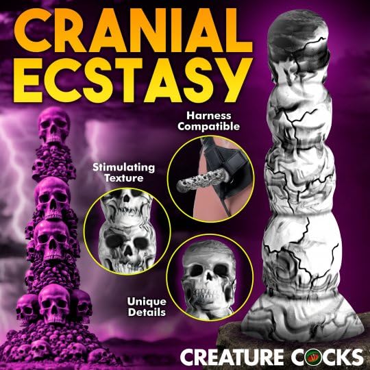 Amazon.com: CREATURE COCKS Tower of Doom Silicone Dildo for Beginners, Men,  Women, & Couples. Fantasy Dildo and Suction Cup Base. Harness Compatible,  Premium Silicone. 1 Piece, White & Gray. : Health &