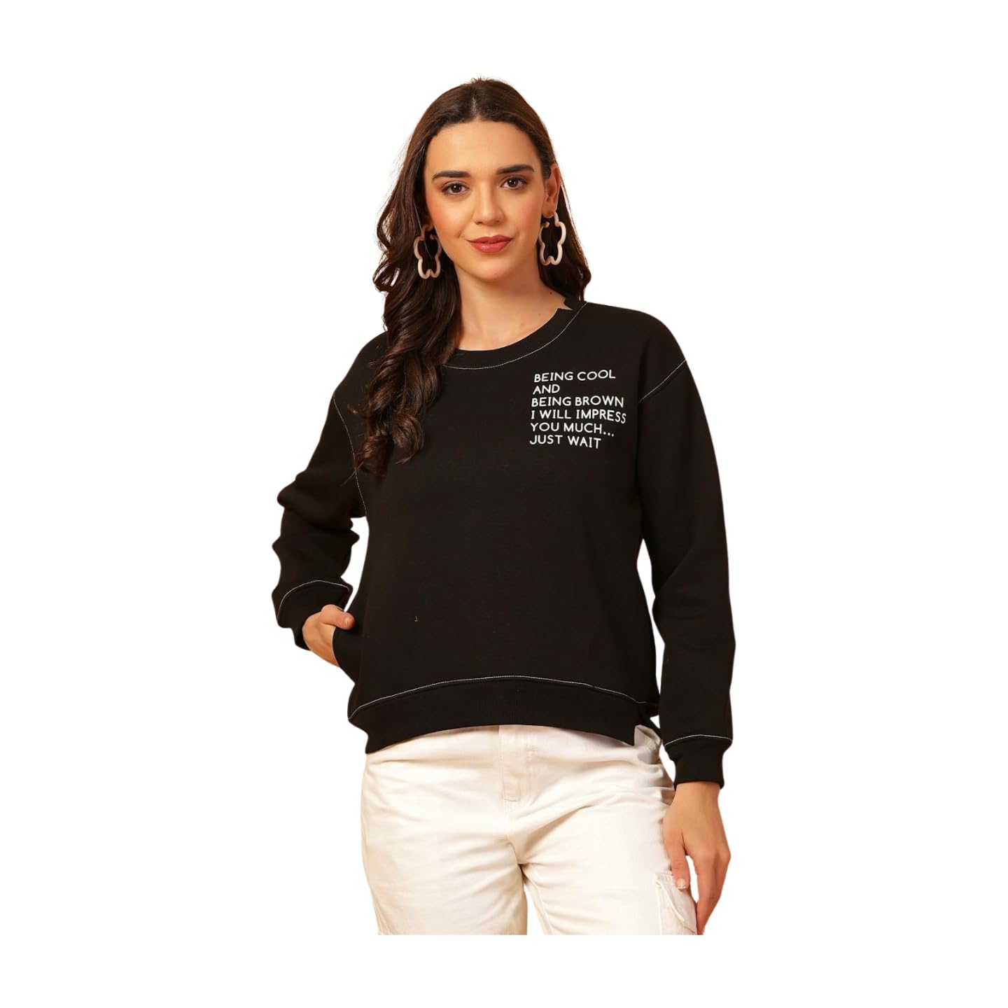 Women Winterwear Graphic Printed Pullover Sweatshirt-picture-39