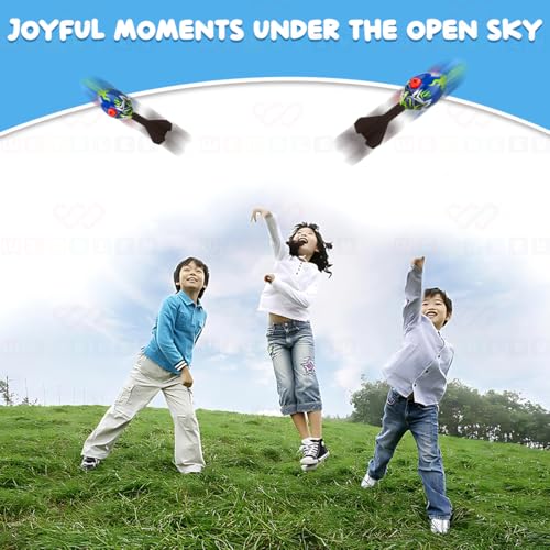 Image of Wembley Missile Foam Rocket Toys for Kids with Whistling Sound Aerodynamic Rocket Ball Fly High Action Launcher Outdoor Toys Gift for Boys Girls (Blue)