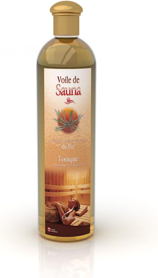 Camylle - Sauna Fragrance Pine - Fragrances Based on Pure and Natural Essential Oils for Sauna - Invigorating with Fresh and Spicy Aromas - 500ml