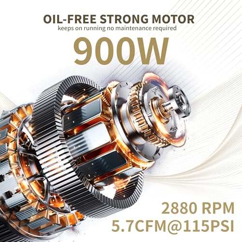 MZB 6.4 Gallon Ultra Quiet Air Compressor