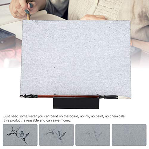 Wasserzeichnungs Künstlertafel, Wasseraufbewahrungsbox, Buddha Brett Set, Pinsel, Wasser Schreibtafel Set, Wasser Zeichenbrett, Wassermalerei Kunsttafel