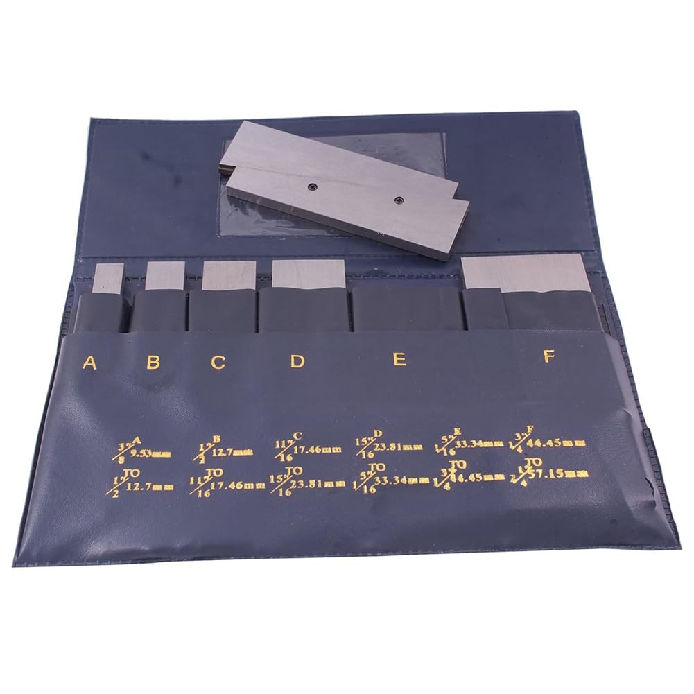 TsoLay 3900-0029 6 Piece Adjustable Parallel Set 3/8-2-1/4 Inch