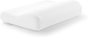 テンピュール(Tempur) 枕 まくら オリジナルピロー ホワイト かため 頭部から首筋に優しくフィット 仰向け/横向き可能で快眠をサポート S高さ約8cm 肩凝り 肩こり カバー洗濯可 防菌防臭加工 【日本正規品】 低反発 83300301【最大30日間お試し対象】
