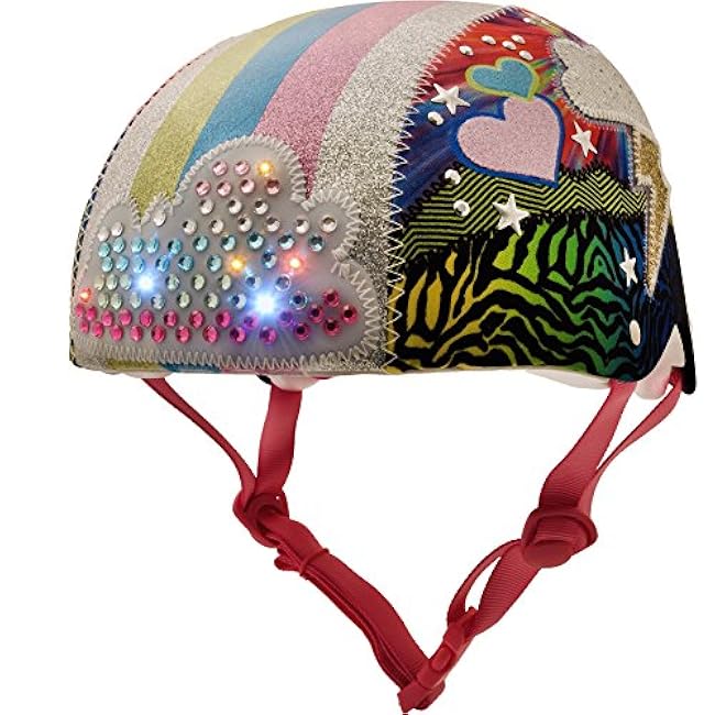 Raskullz Girls 8+ Loud Cloud Sparklez Helmet
