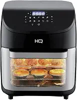 Fritadeira Sem Óleo AirFryer Oven HQ 5 em 1 12 litros Digital Com visor Preta HQ-AFO12LDVG (127V)