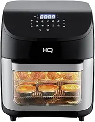 Fritadeira Sem Óleo AirFryer Oven HQ 5 em 1 12 litros Digital Com visor Preta HQ-AFO12LDVG (127V)