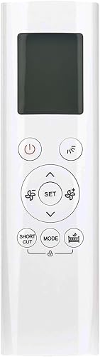 Allimity RG58B1/BGE Mando a distancia relacionado apto para MIDEA A/C aire acondicionado RG58B1/BGE RG58B1-BGE