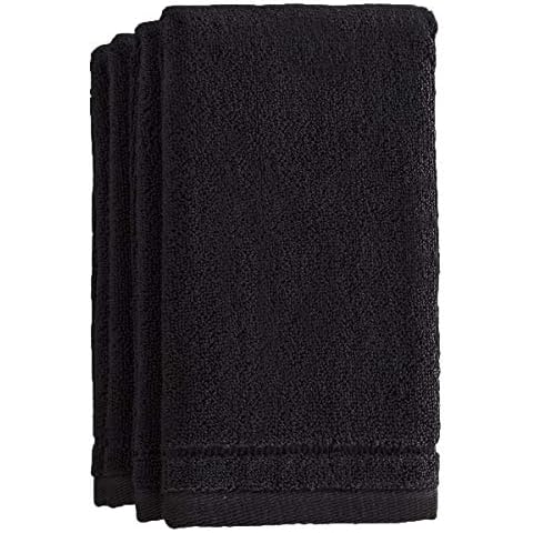 Juego de 4 toallas de algodón con punta de dedo Cover