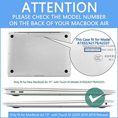 Icolor Laptop Case Compatible With New Macbook Air 13 Inch With Touch Id thumb #1