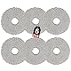 6 Stück Wischtücher für Dreame L10 Ultra / L10s Pro / L10s Ultra / L10 Prime / L20 Ultra / X40 Ultra/Xiaom i X10+/X20+/ECOVAC T30/T30 Pro Omni Saugroboter,Waschbares Mikrofaser-Moppzubehör