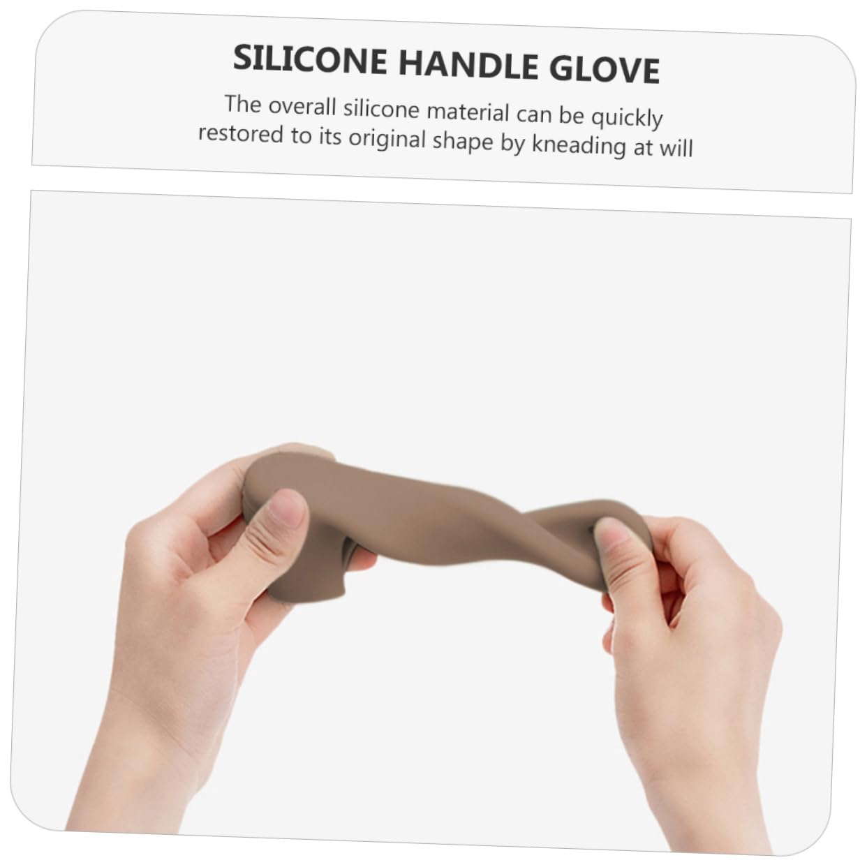 ULDIGI 3sets Indoor Door Handles Door Knob Protector Silicone Sleeve Anti-Static Handle Glove for Safety 2pcs*3