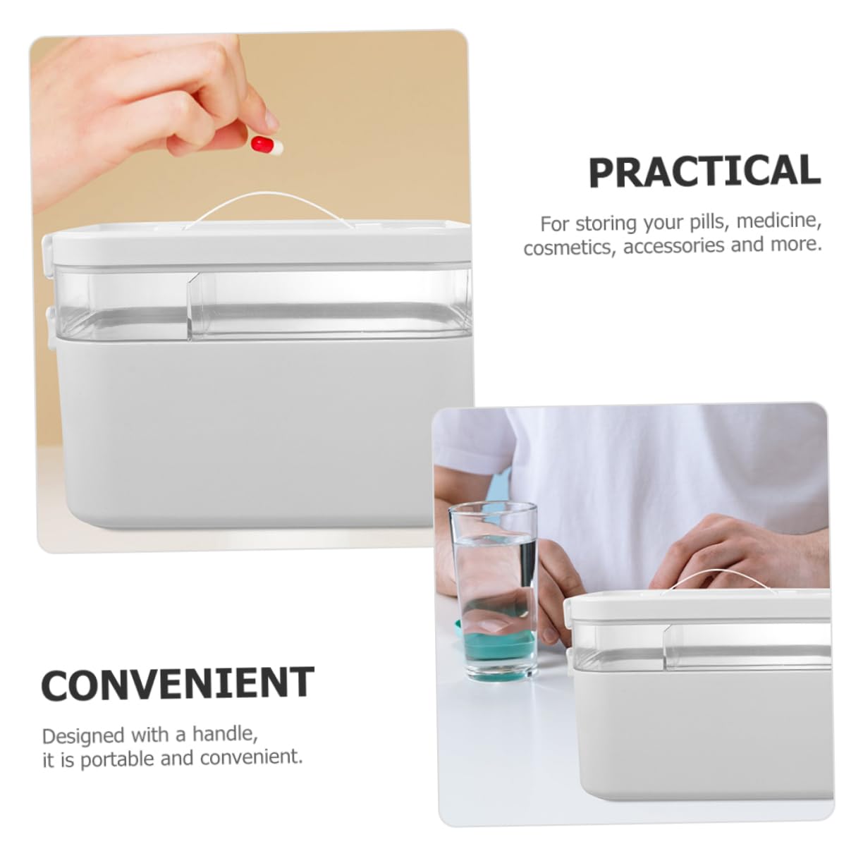 Leina-Werke 10002 Medical Kit for Cars Standard, Black/White