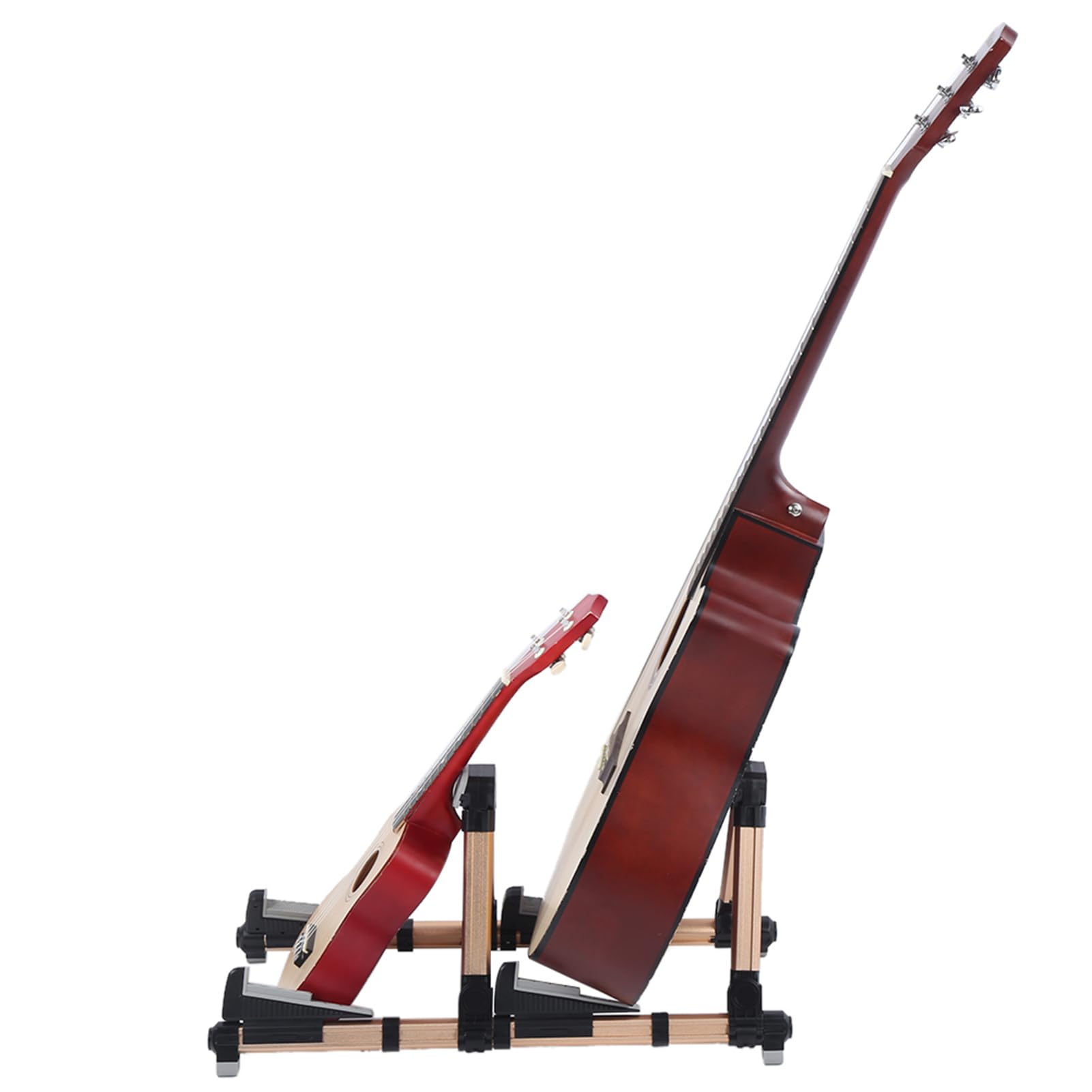 FILFEEL Wytrzymały, Składany Stojak na gitarę do Instrumentów Elektrycznych i Akustycznych | & Przenośny Uchwyt na Instrument Muzyczny