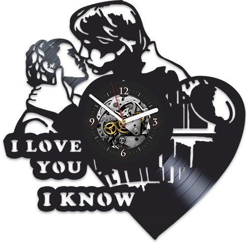 Star Wars, Vintage Vinyl Record, Relógio de Parede De Vinil, Presente De Natal Para Homem, Darth Vader, Arte De Parede, Ideias De Presente Para Fãs Star Wars, Arte Moderna, Presente Feito À Mão, Relógio De Parede, Decoração De Casa, Presente De Aniversário